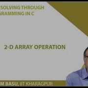 2 D Array Operation