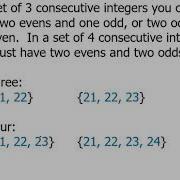 21 Consecutive Integers