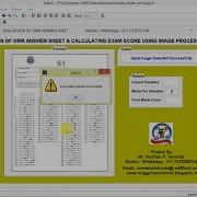 Matlab Project Automatic OMR Answer Sheet Evaluation Score Calculating Full Source Code