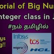 Factorial Of A Big Number In Tamil BigInteger Class In Java Coding Questions Tcs Wipro Infy
