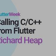 Calling C C From Flutter Richard Heap Flutter Week