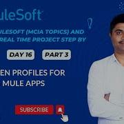 MULE ADVANCED DAY16 USING MAVEN PROFILES FOR DEPLOYING