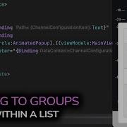 016 Avalonia UI Binding To Grouped Collections