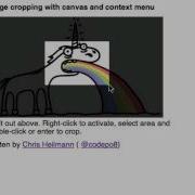 Context Menu And Image Cropping In Firefox