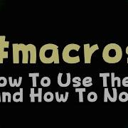 How To Use Macros And How To Not GameMaker Tutorial