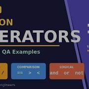 Python Operators For AI Powered QA Engineers Part 5