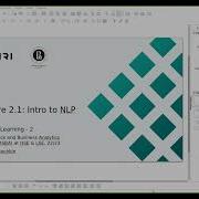 Machine Learning 2 Module 2 Lecture 1