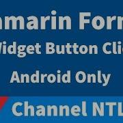 Widget Button Click Xamarin Android