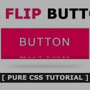 How To Create 3D Flip Button Effect On Mouse Hover Using Html And CSS Pure CSS Tutorial