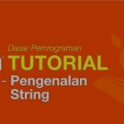 Belajar Java Dasar 48 Pengenalan String