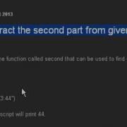 Extract The Second Part From Given Timestamp Date In QTP