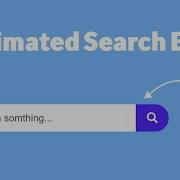 Search Bar Using Html CSS Javascript CSS Expandable Search Box