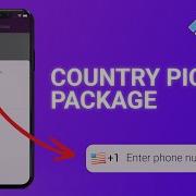 Country Code In Flutter Using Country Picker Package