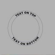 How To Put Text On The Outside Bottom Of A Circle In Inkscape SUPER FAST METHOD 2021