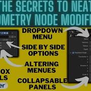 Советы Blender по созданию модификаторов узлов чистой геометрии