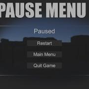 Pause Menu FPS Game In Unity With Blender