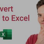 How To Convert PDF To Excel