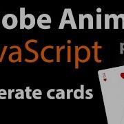JavaScript In Adobe Animate CC 2023 Tutorial Random Card For Loop Random Number Part1 HTML5