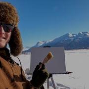 Solo In Alaska River Valley Camp Paint