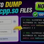 Как сделать дамп Libil2cpp So и Global Metadata Dat Учебное пособие по IL2CPPDumper Нет рута