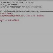 Python Day 2 Constants