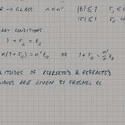 Understanding The Fresnel Relations