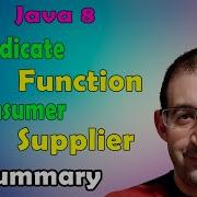 39 Java 8 Tutorial Difference Between Predicate Function Consumer And Supplier