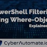 29 Basic And Advanced Filtering Of PowerShell Objects Using Where Object