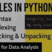 Tuples In Python Packing Unpacking