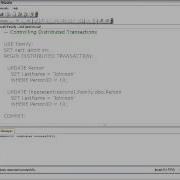 5 Controlling Distributed Transactions