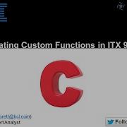 Creating Custom Functions In IBM Transformation Extender 9 0 0