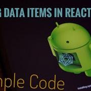 How To List DATA Items In React Native Flatlist SafeAreaView RenderItems