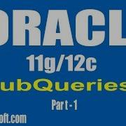Oracle SubQueries Part 1 By Dinesh