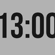 13 MINUTE TIMER COUNTDOWN TIMER MINIMAL