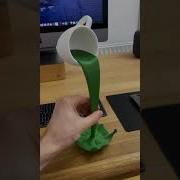Настольное украшение напечатанное на 3D принтере плавающая кофейная чашка