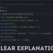 Java Program To Add Two Numbers Java Tutorials For Beginners Java Programming