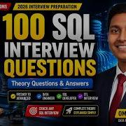 SQL Interview Questions And Answers For Freshers Experienced 2026 Preparation