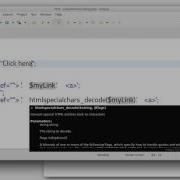 110 PHP Scripting Language Html Coding Htmlspecialchars