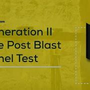 Gen II Fire Post Blast Test