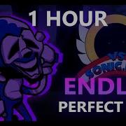 NEW Endless 1 HOUR Perfect Loop Vs Sonic Exe V2 NEW UPDATE Friday Night Funkin