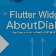 Flutter Widget AboutDialog