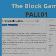 The Block Game Problem Code PALL01 Codechef Beginner Level Codechef Solution