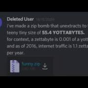 55 4 Yottabyte Zip Bomb