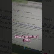 How To Download And Install Java JDK 8 On Windows Shorts Jdk Java