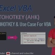 Excel VBA Install AutoHotkey And Use Case For VBA
