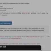 Bootstrap Collapse Plugin