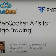 TrueData Websocket API A Live Session
