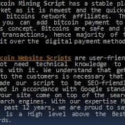 Bitcoin Mining Script Bitcoin Website Scripts