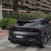 The LOUDEST Ferrari Purosangue In Monaco