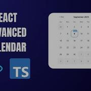 Create An Advanced Calendar In React Typescript